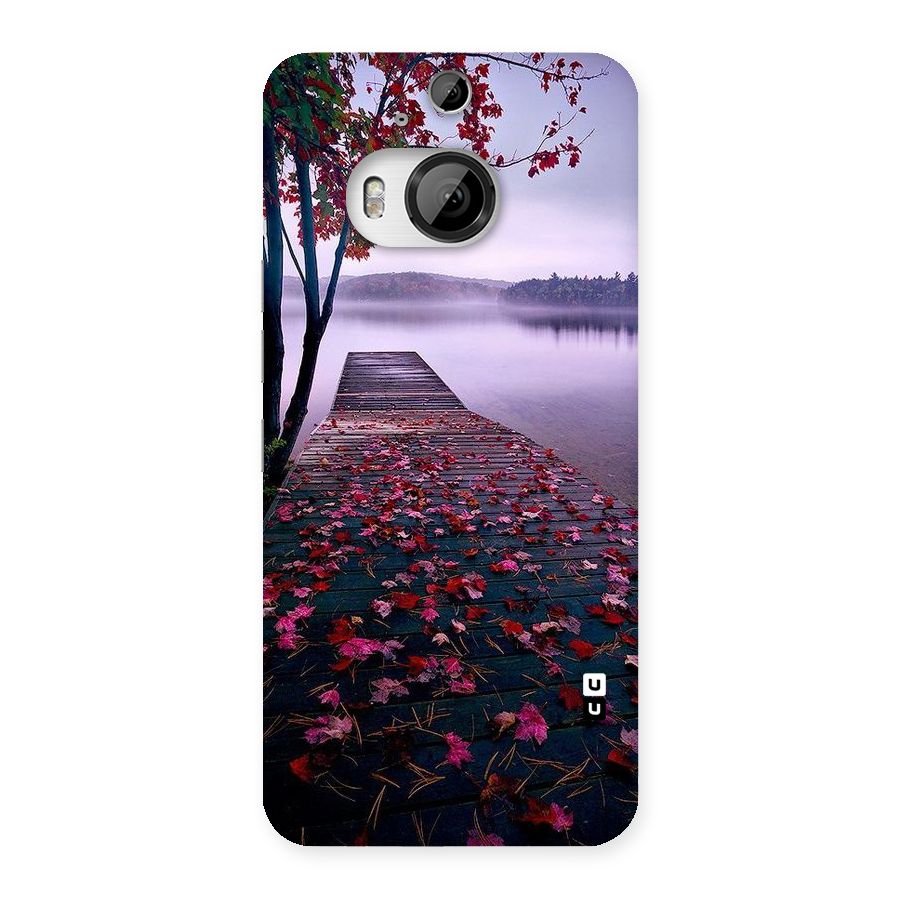 Cherry Blossom Dock Back Case for HTC One M9 Plus