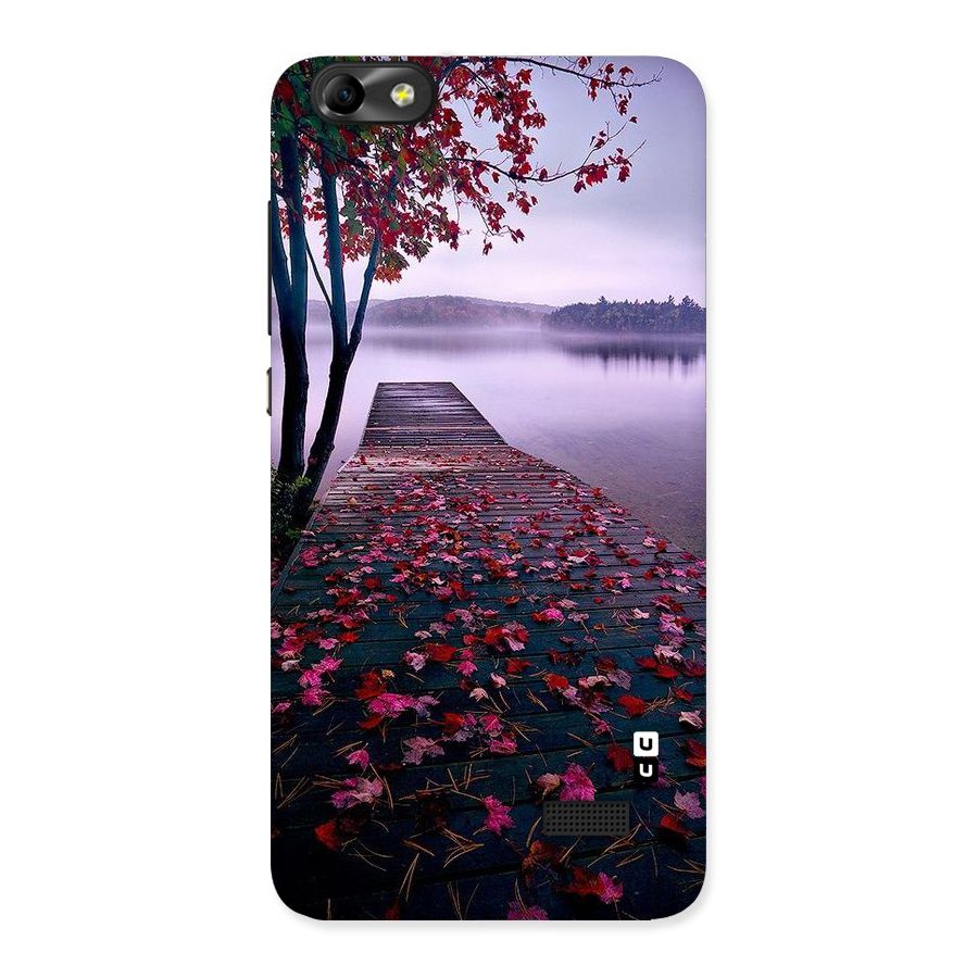 Cherry Blossom Dock Back Case for Honor 4C
