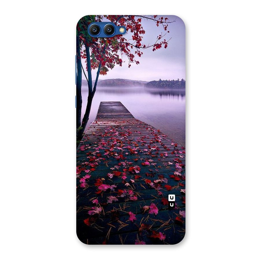 Cherry Blossom Dock Back Case for Honor View 10
