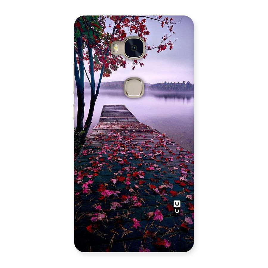 Cherry Blossom Dock Back Case for Huawei Honor 5X