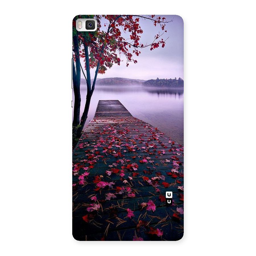Cherry Blossom Dock Back Case for Huawei P8