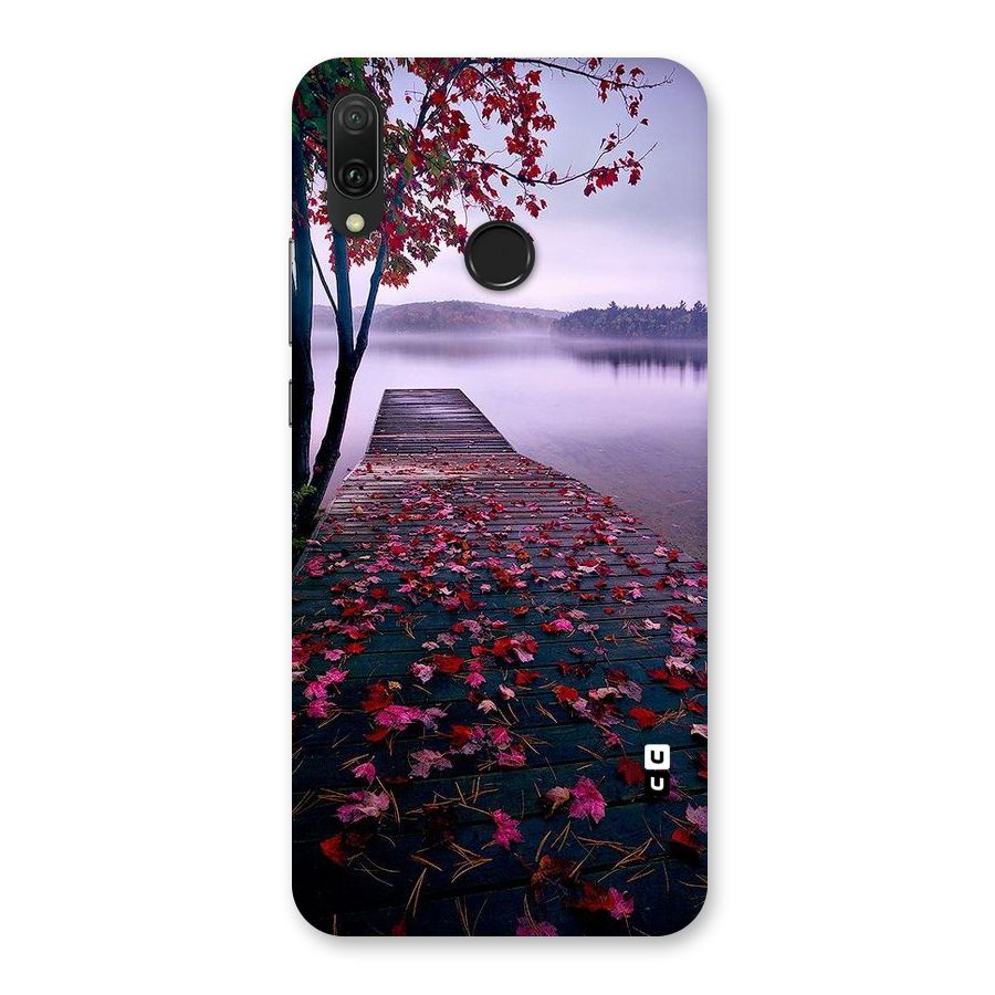 Cherry Blossom Dock Back Case for Huawei Y9 (2019)