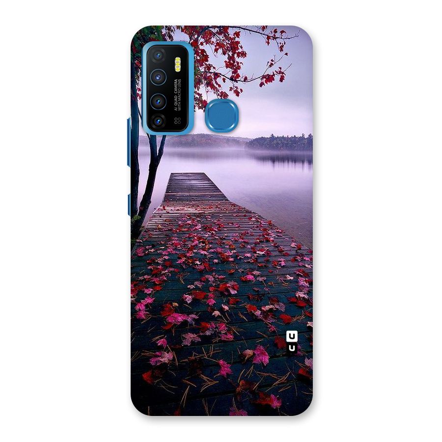 Cherry Blossom Dock Back Case for Infinix Hot 9
