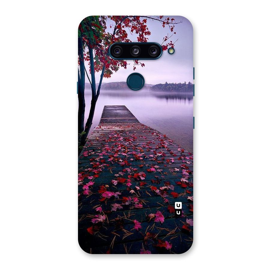 Cherry Blossom Dock Back Case for LG  V40 ThinQ