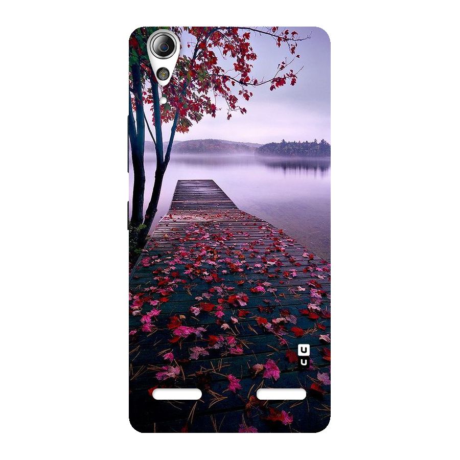 Cherry Blossom Dock Back Case for Lenovo A6000 Plus
