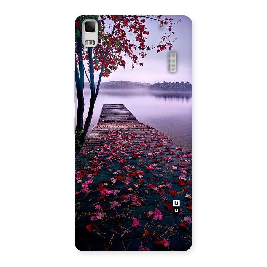 Cherry Blossom Dock Back Case for Lenovo K3 Note