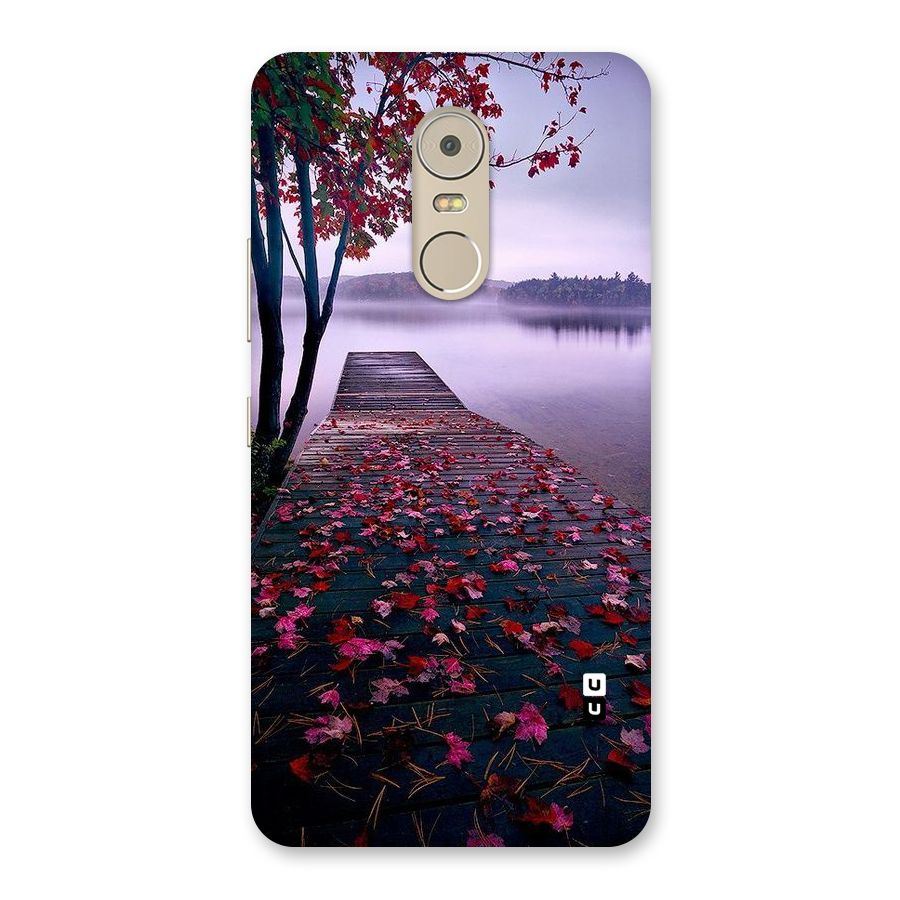 Cherry Blossom Dock Back Case for Lenovo K6 Note