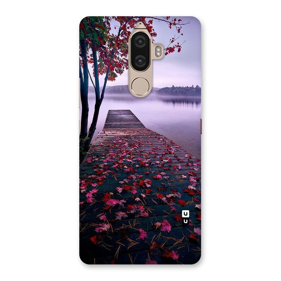 Cherry Blossom Dock Back Case for Lenovo K8 Note