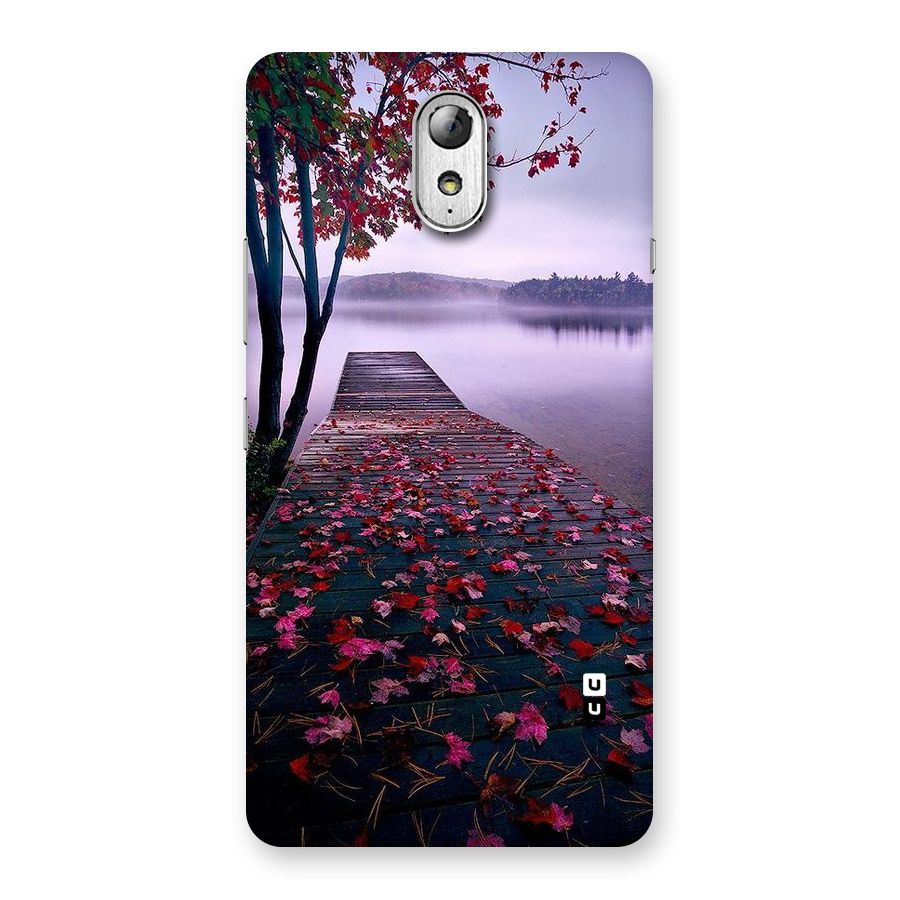 Cherry Blossom Dock Back Case for Lenovo Vibe P1M