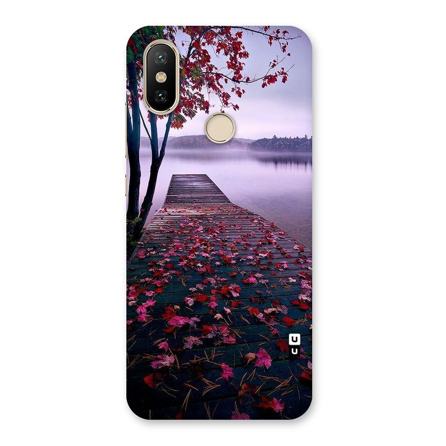 Cherry Blossom Dock Back Case for Mi A2