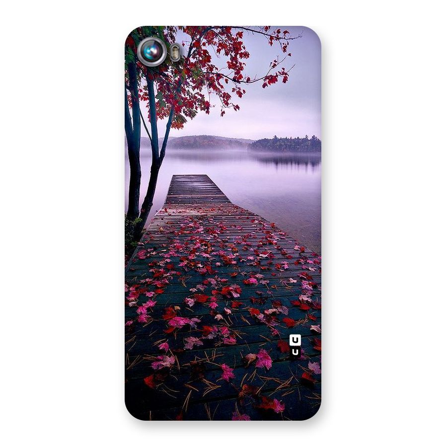 Cherry Blossom Dock Back Case for Micromax Canvas Fire 4 A107