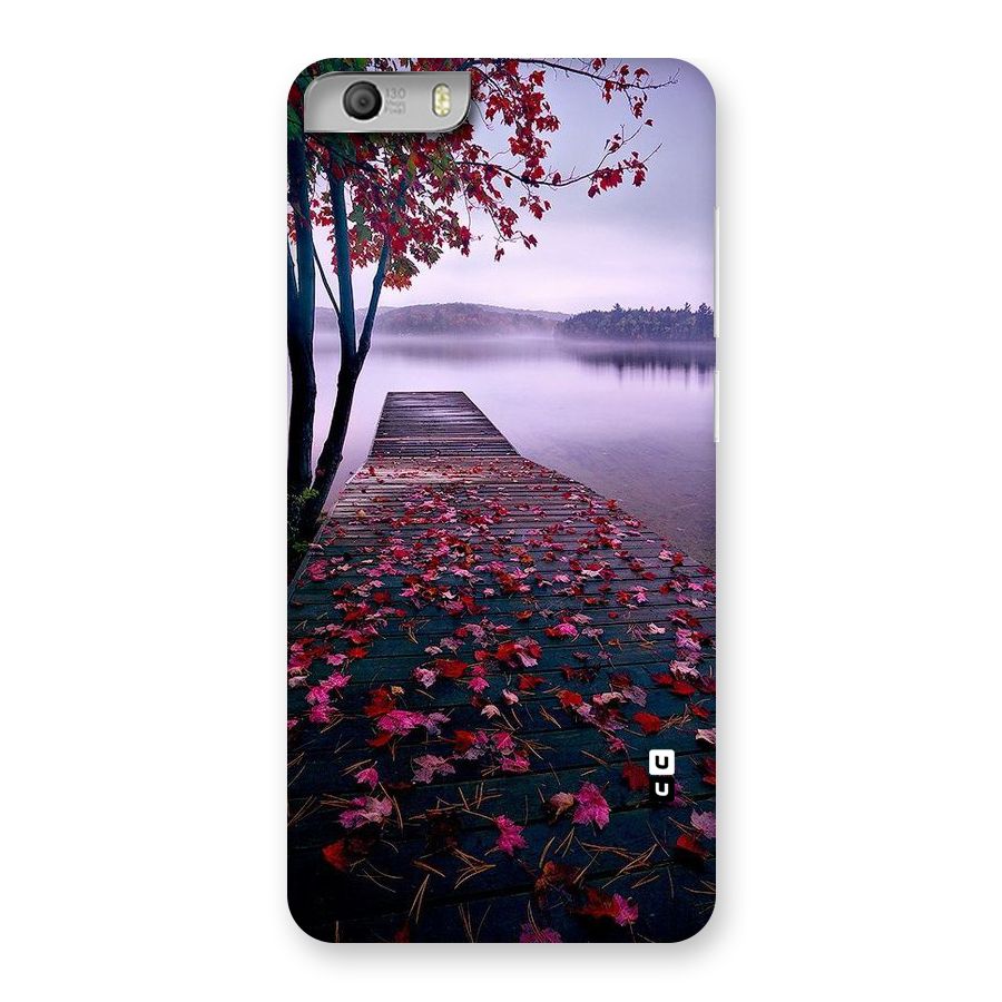 Cherry Blossom Dock Back Case for Micromax Canvas Knight 2