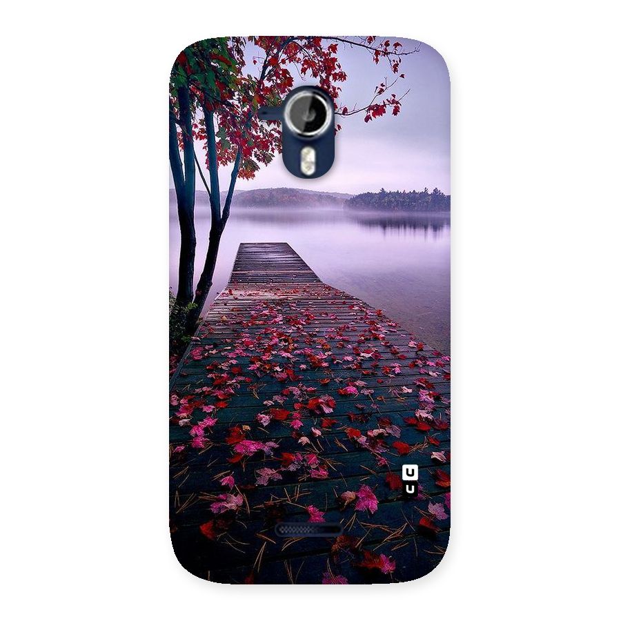 Cherry Blossom Dock Back Case for Micromax Canvas Magnus A117