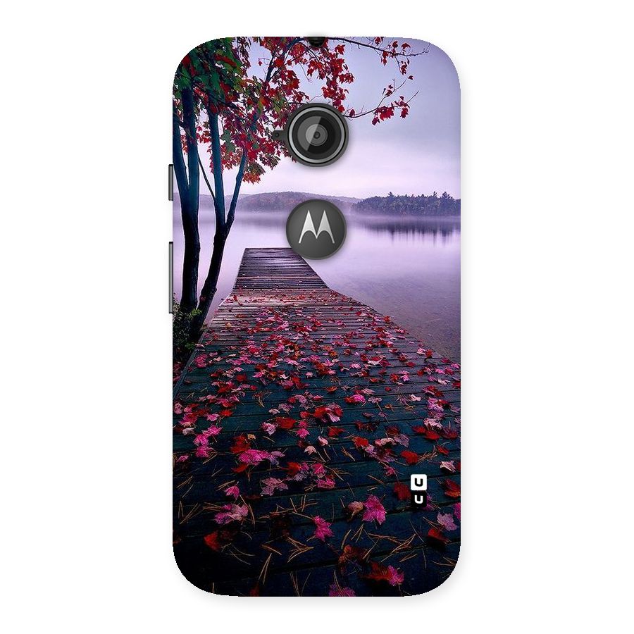 Cherry Blossom Dock Back Case for Moto E 2nd Gen