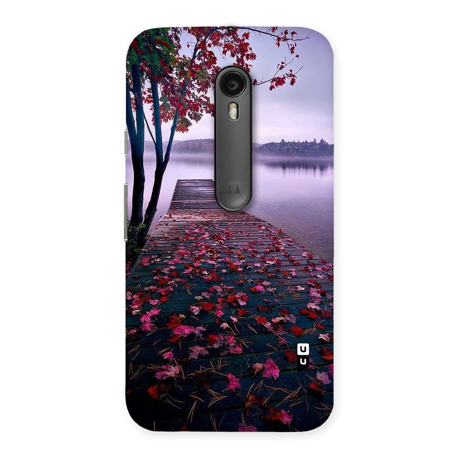 Cherry Blossom Dock Back Case for Moto G3