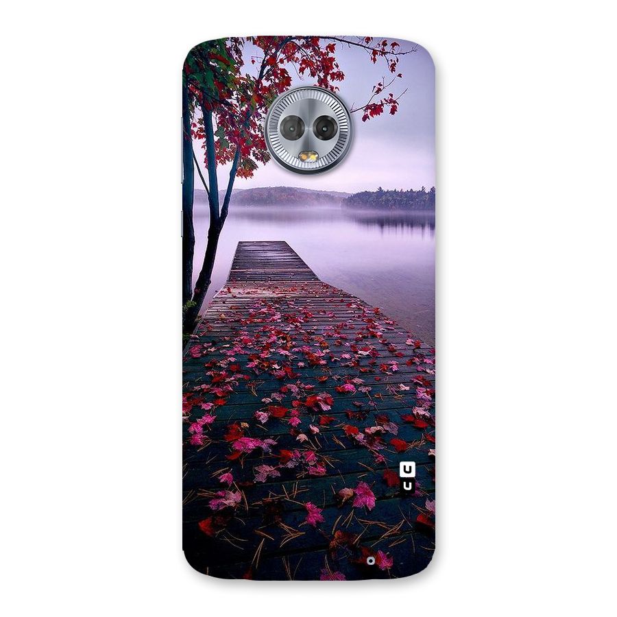 Cherry Blossom Dock Back Case for Moto G6 Plus