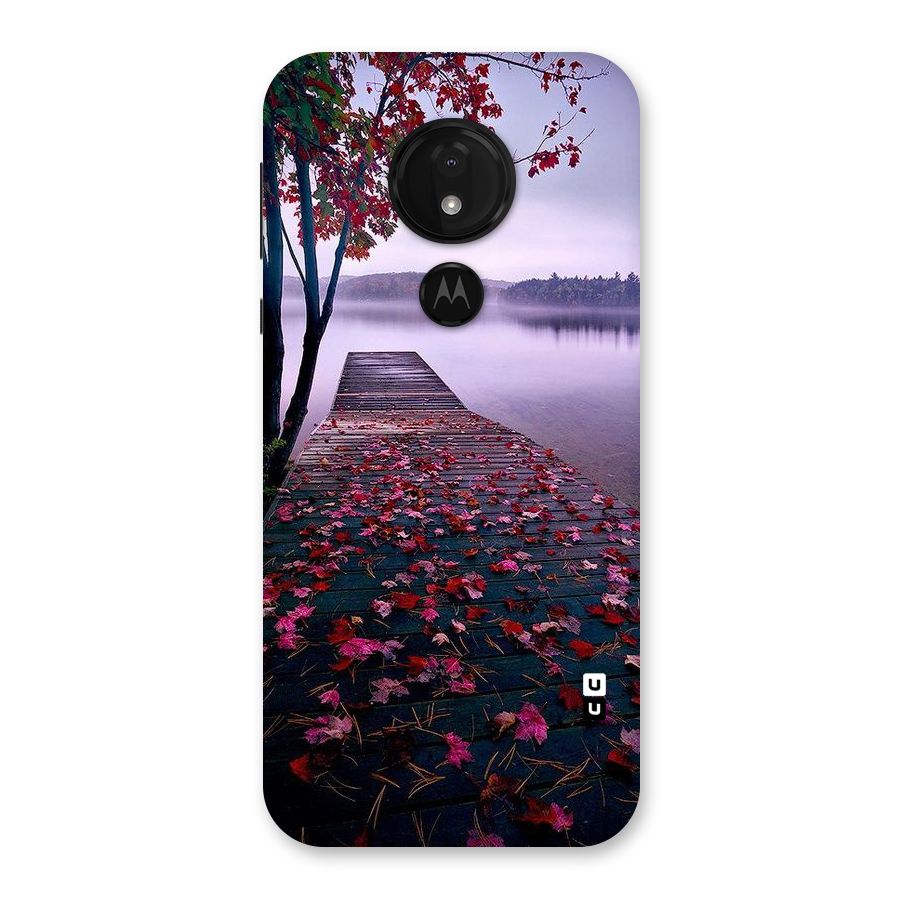 Cherry Blossom Dock Back Case for Moto G7 Power