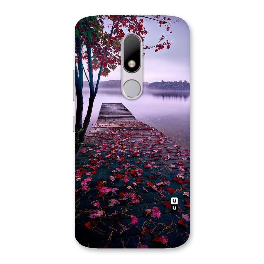 Cherry Blossom Dock Back Case for Moto M