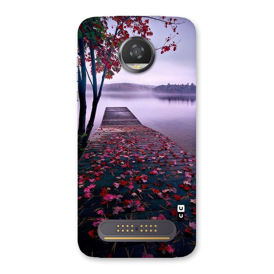 Cherry Blossom Dock Back Case for Moto Z2 Play