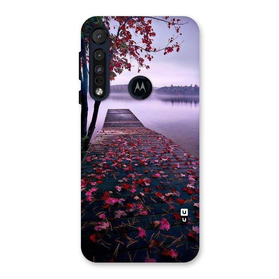 Cherry Blossom Dock Back Case for Motorola One Macro