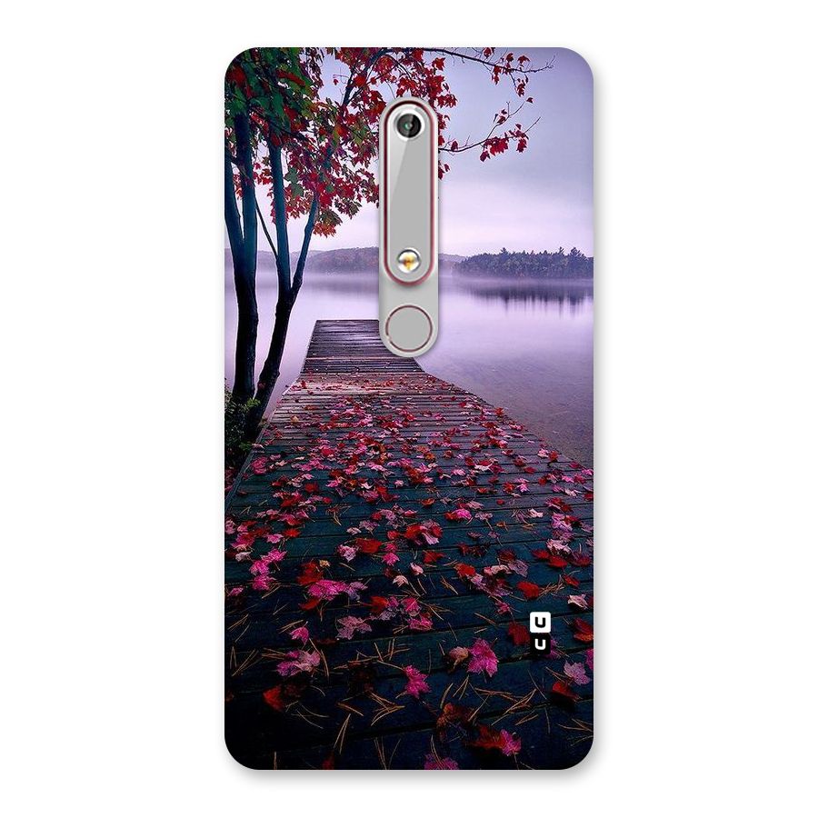Cherry Blossom Dock Back Case for Nokia 6.1