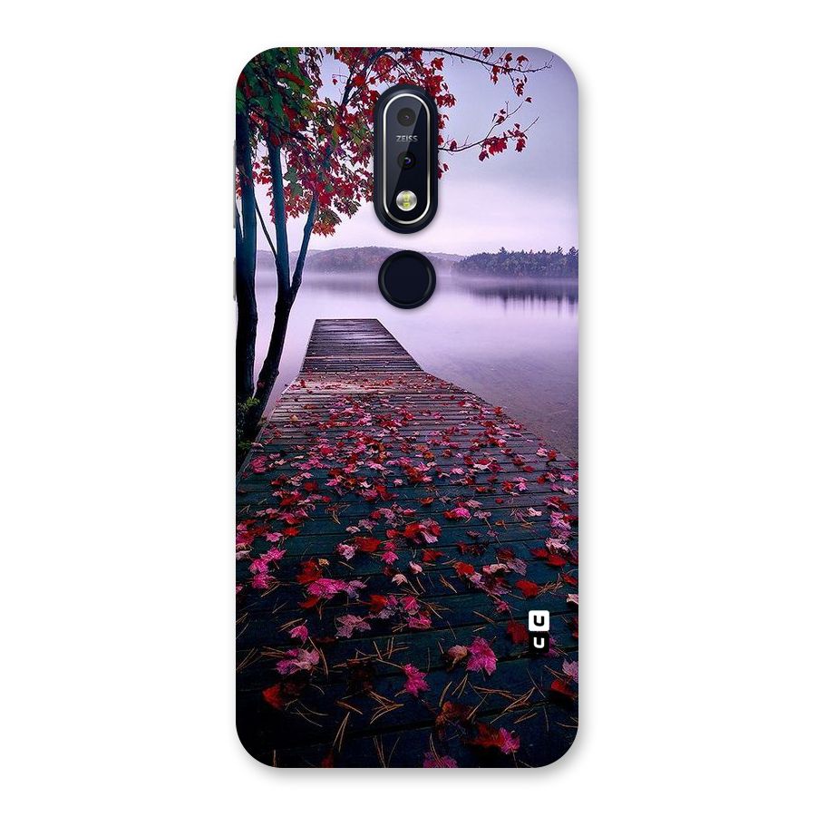 Cherry Blossom Dock Back Case for Nokia 7.1