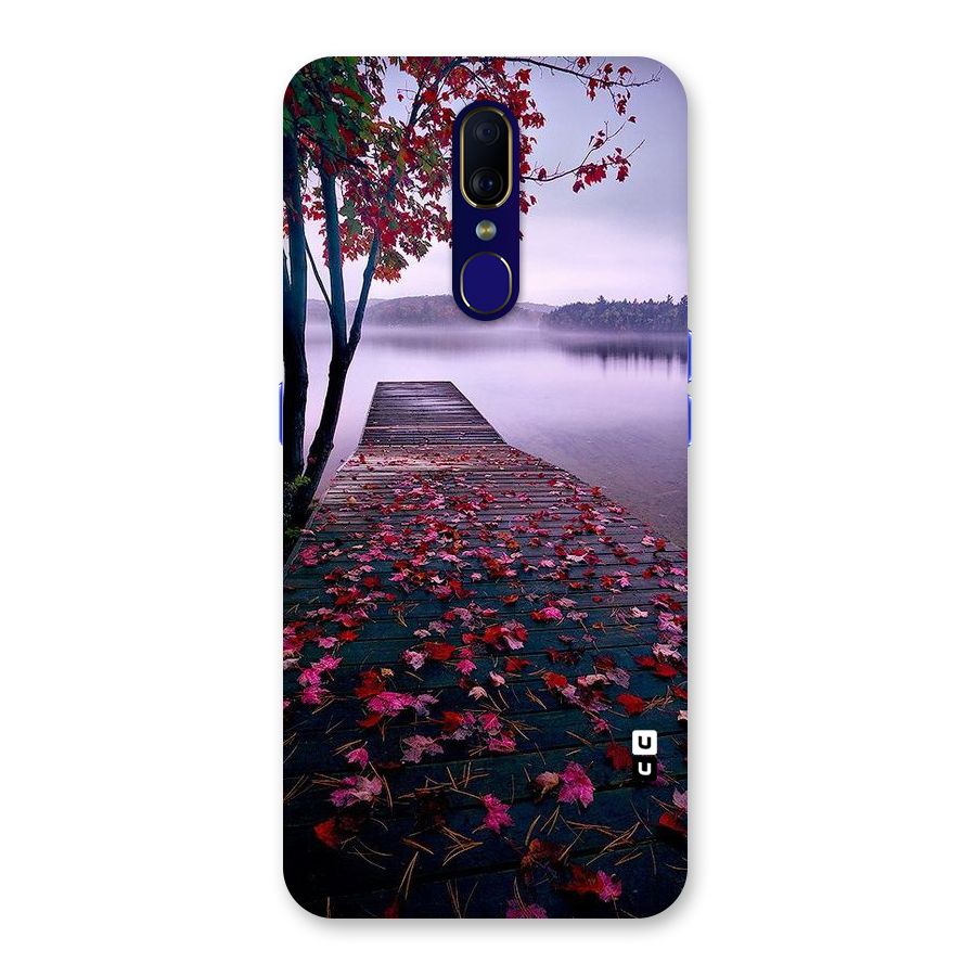 Cherry Blossom Dock Back Case for Oppo F11