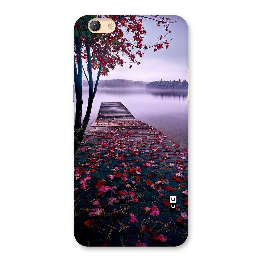 Cherry Blossom Dock Back Case for Oppo F3 Plus