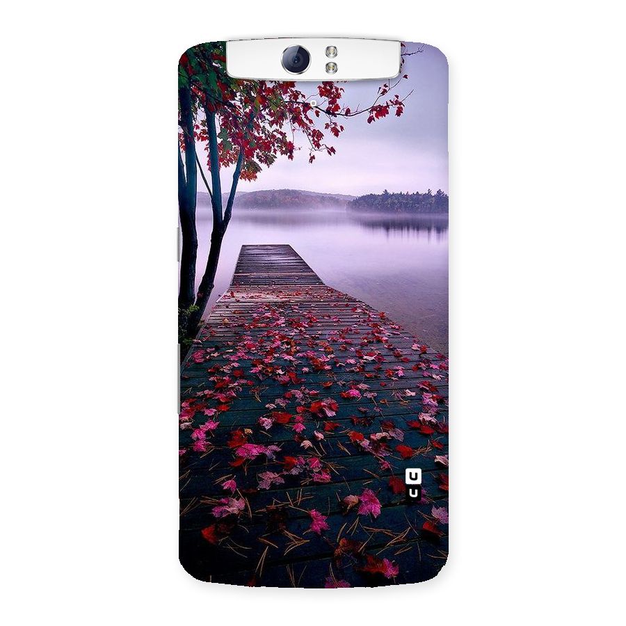 Cherry Blossom Dock Back Case for Oppo N1