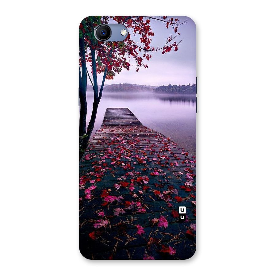 Cherry Blossom Dock Back Case for Oppo Realme 1