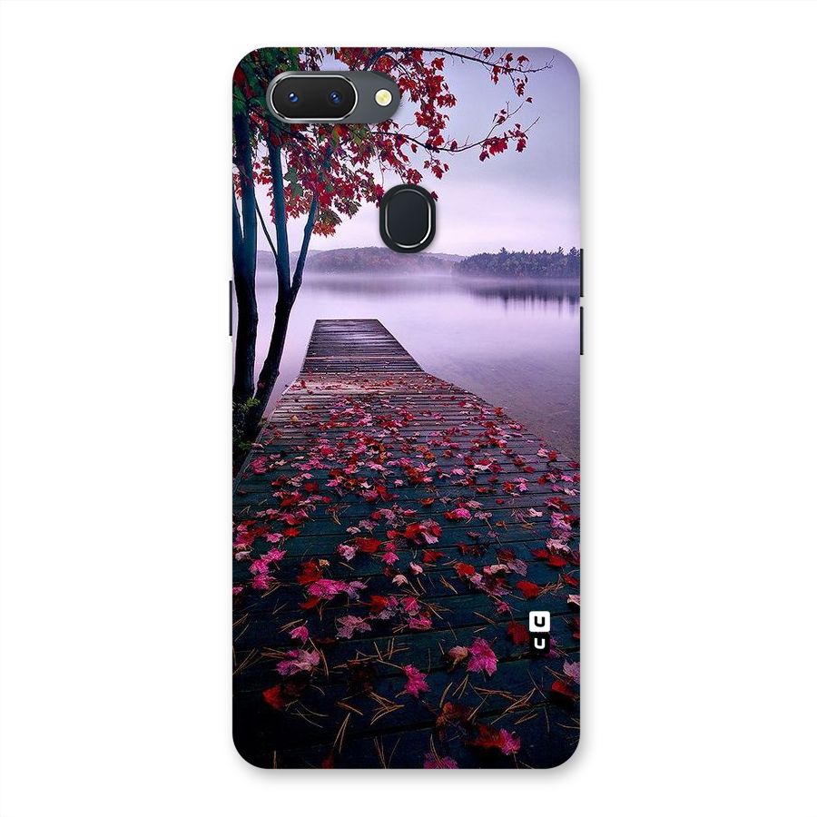Cherry Blossom Dock Back Case for Oppo Realme 2