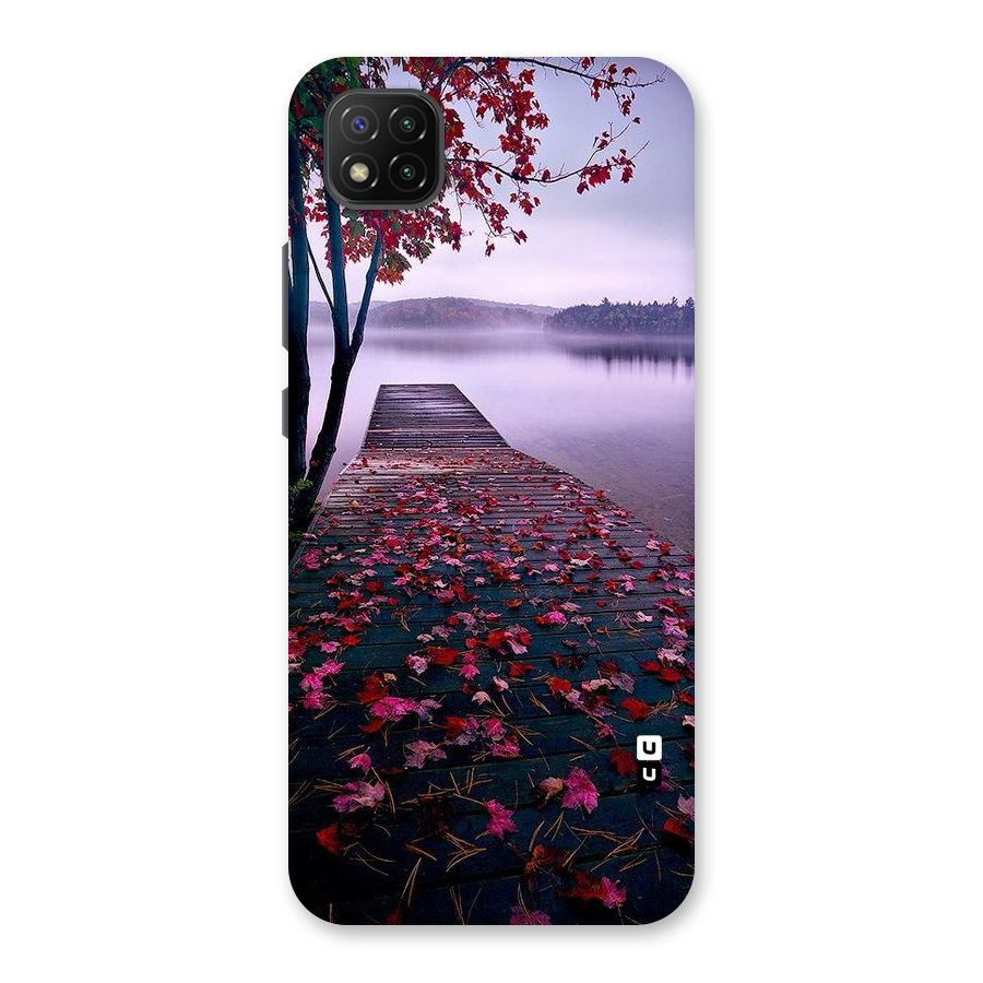 Cherry Blossom Dock Back Case for Poco C3