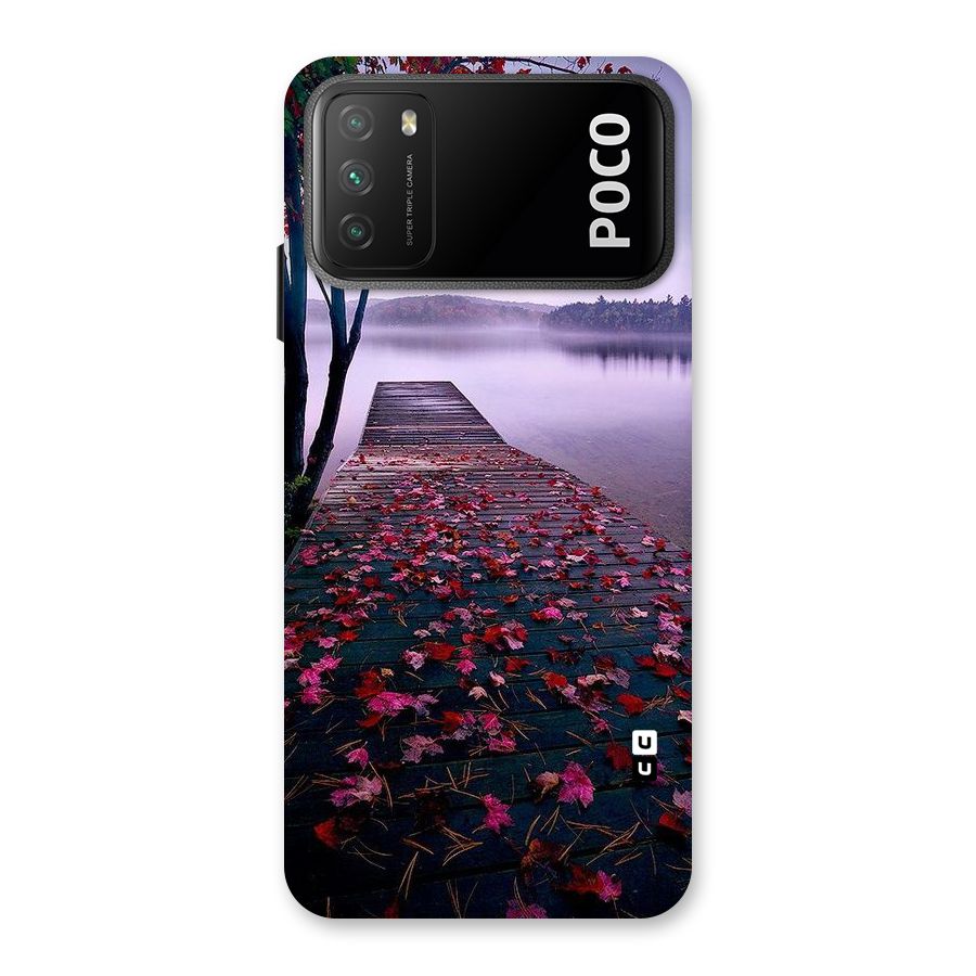 Cherry Blossom Dock Back Case for Poco M3