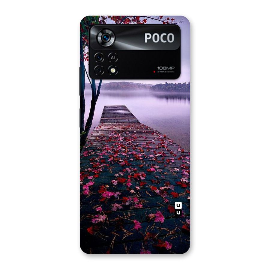 Cherry Blossom Dock Back Case for Poco X4 Pro 5G