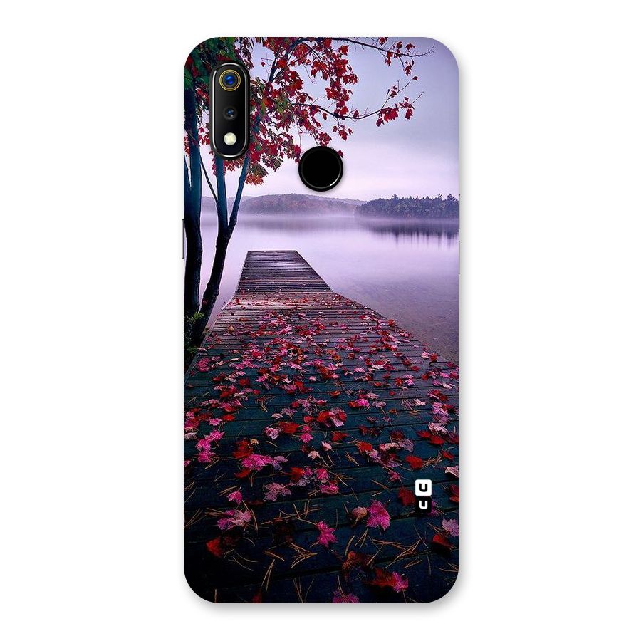 Cherry Blossom Dock Back Case for Realme 3