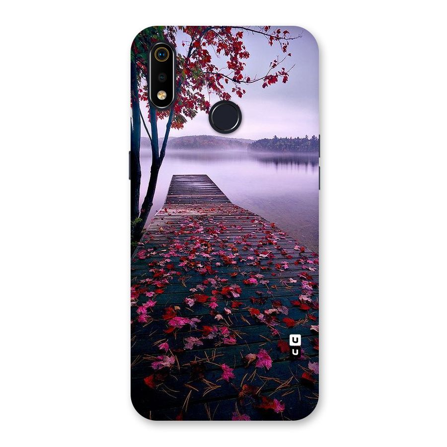 Cherry Blossom Dock Back Case for Realme 3i