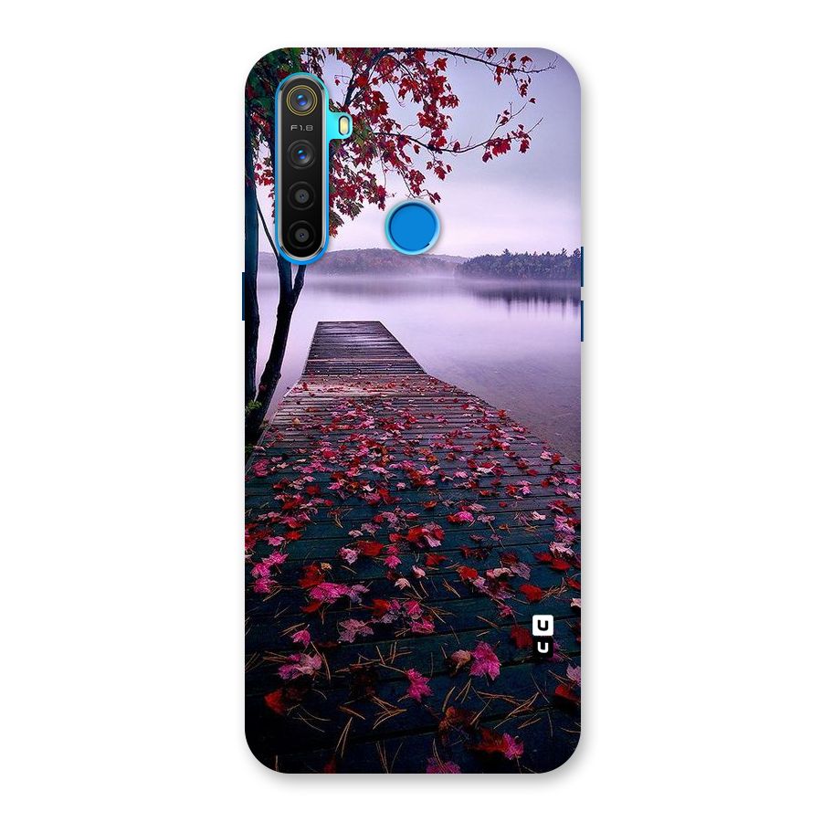 Cherry Blossom Dock Back Case for Realme 5s