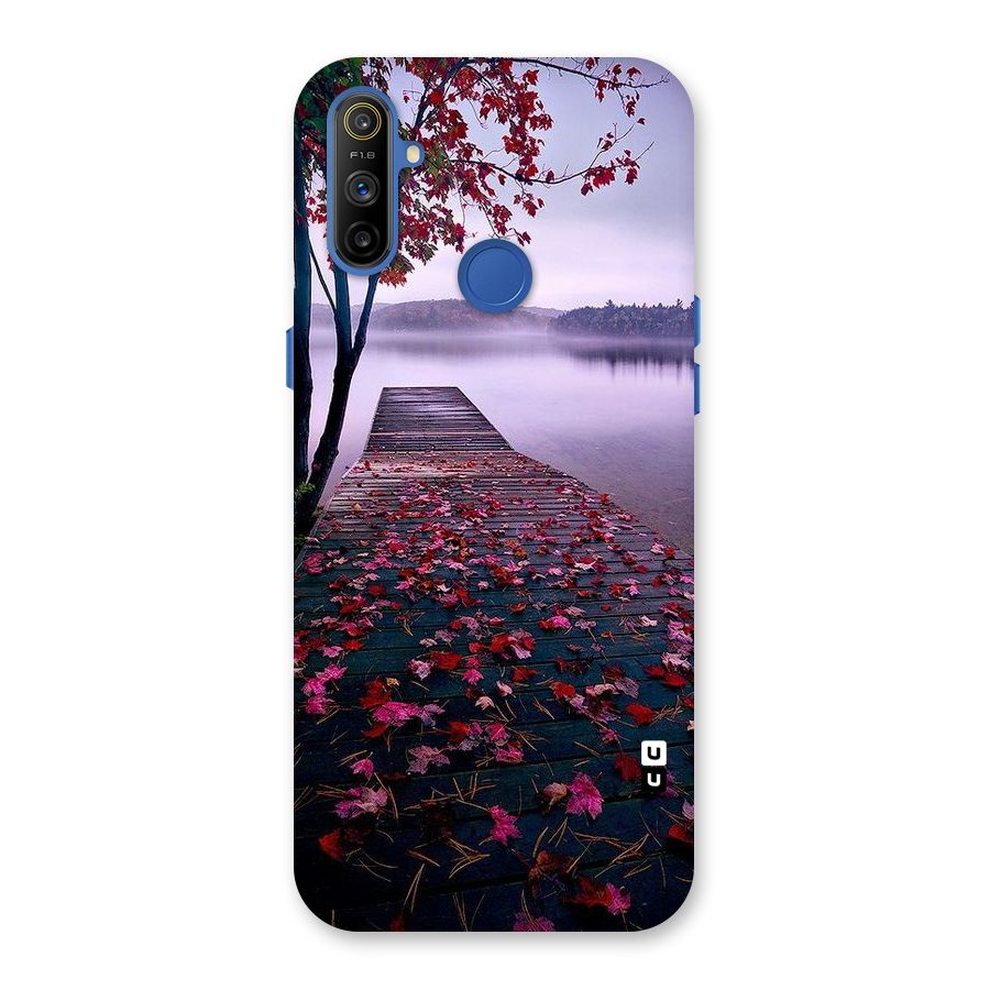 Cherry Blossom Dock Back Case for Realme Narzo 10A