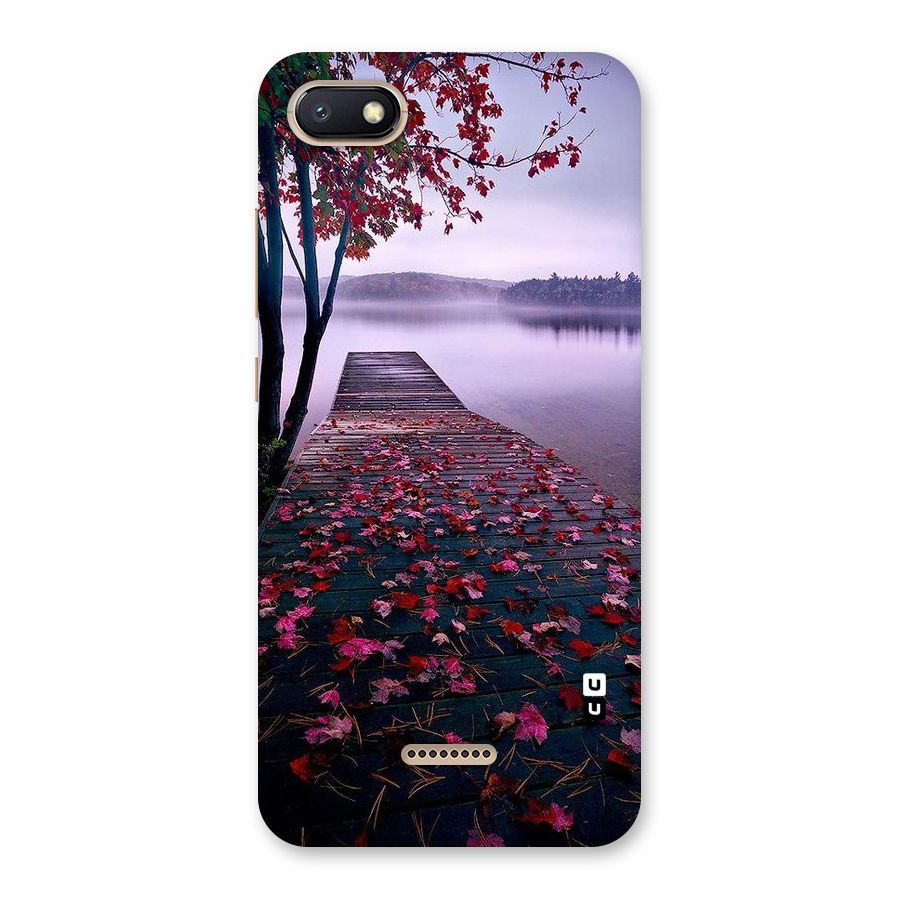 Cherry Blossom Dock Back Case for Redmi 6A
