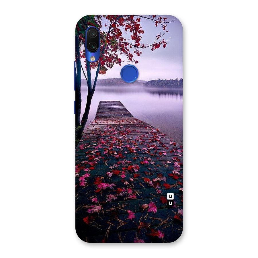 Cherry Blossom Dock Back Case for Redmi Note 7S