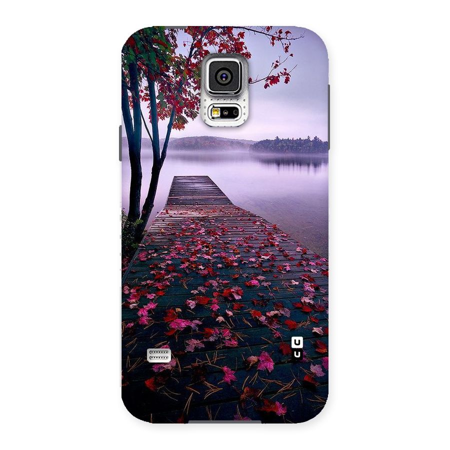 Cherry Blossom Dock Back Case for Samsung Galaxy S5