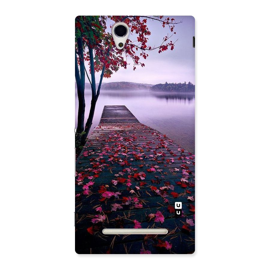 Cherry Blossom Dock Back Case for Sony Xperia C3