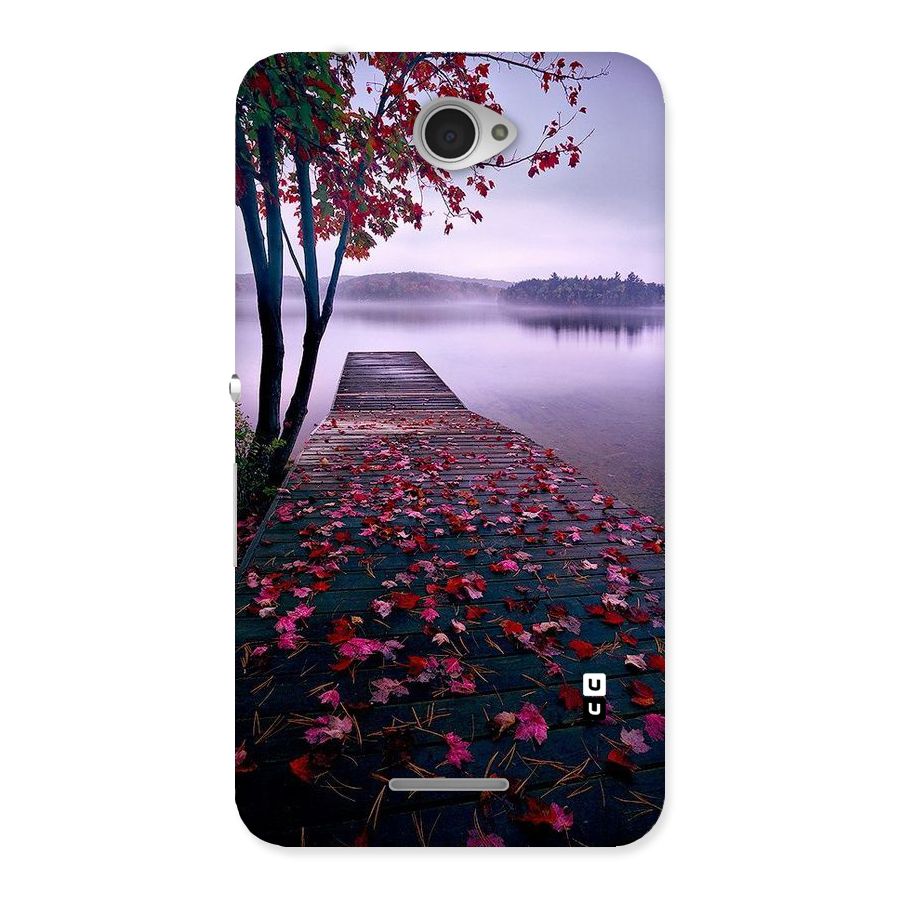 Cherry Blossom Dock Back Case for Sony Xperia E4