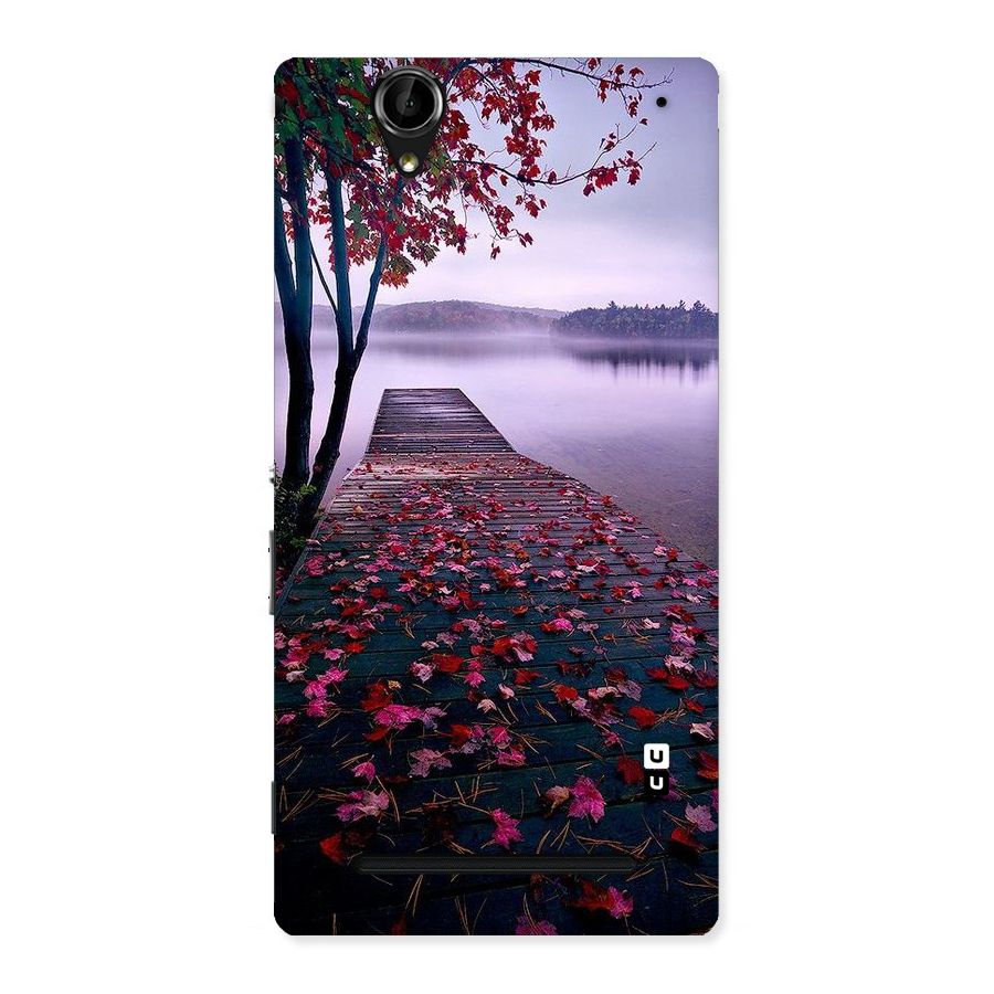 Cherry Blossom Dock Back Case for Sony Xperia T2