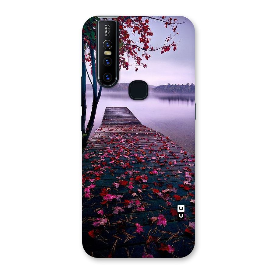 Cherry Blossom Dock Back Case for Vivo V15