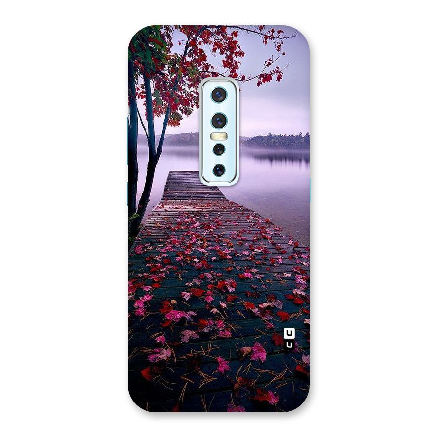 Cherry Blossom Dock Back Case for Vivo V17 Pro