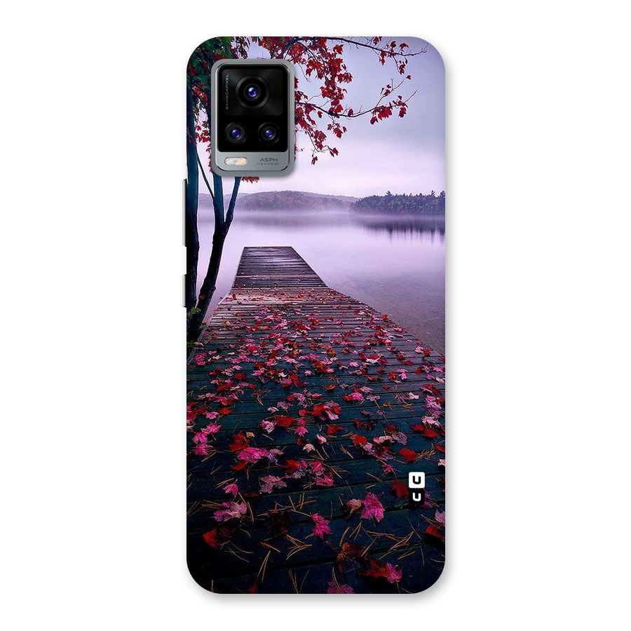 Cherry Blossom Dock Back Case for Vivo V20