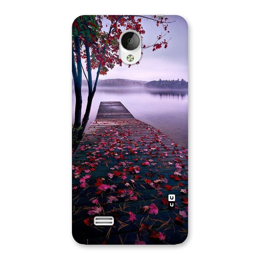 Cherry Blossom Dock Back Case for Vivo Y21