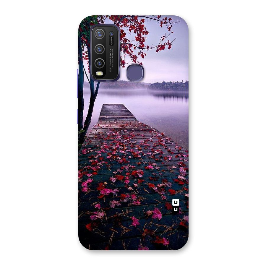 Cherry Blossom Dock Back Case for Vivo Y50