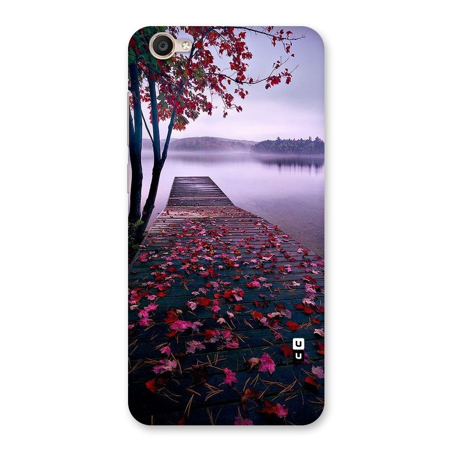 Cherry Blossom Dock Back Case for Vivo Y55L